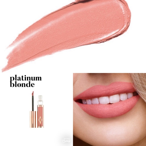 NIB Charlotte Tilbury Screen Siren #12 liquid lipstick matte red - Picture 5 of 8